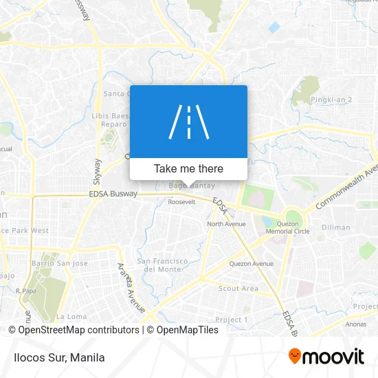 Ilocos Sur map