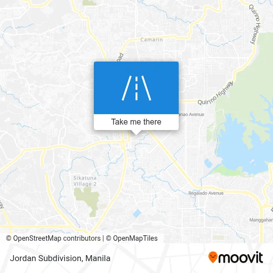 Jordan Subdivision map