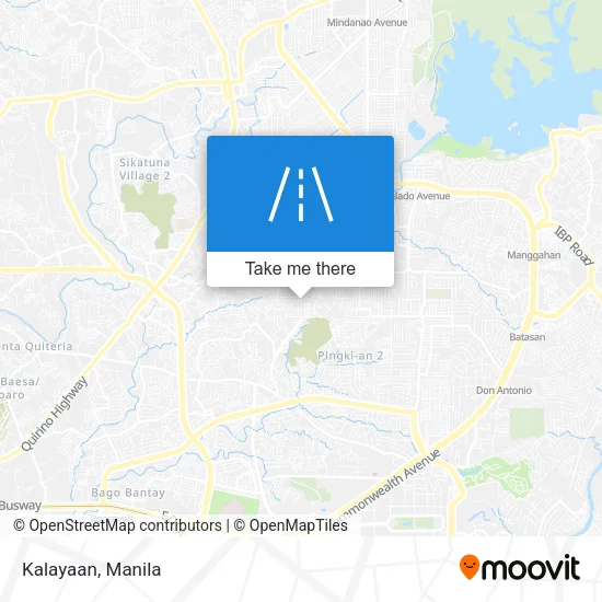 Kalayaan map
