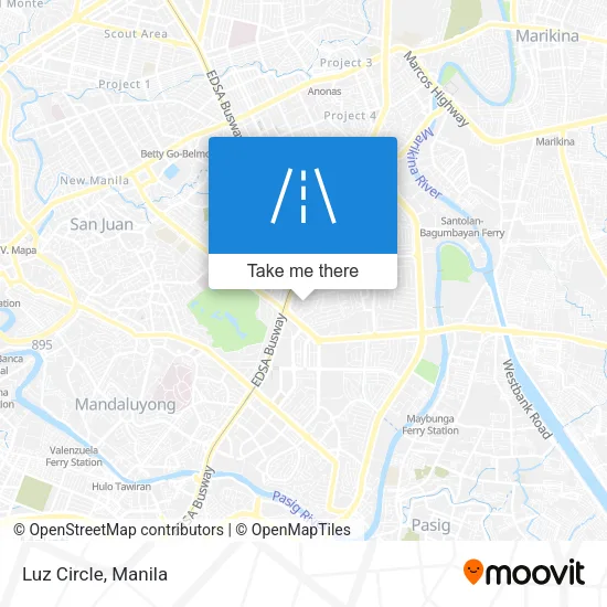Luz Circle map