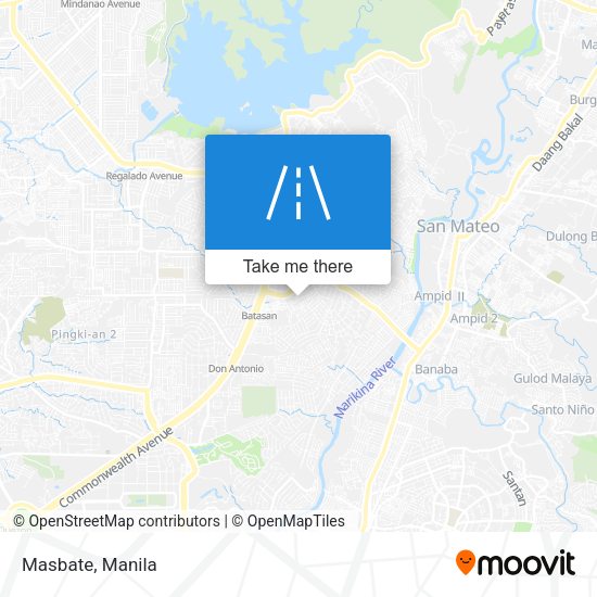 Masbate map