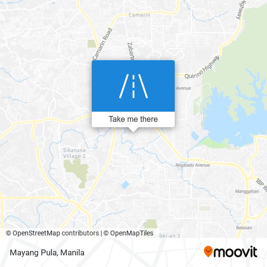 Mayang Pula map