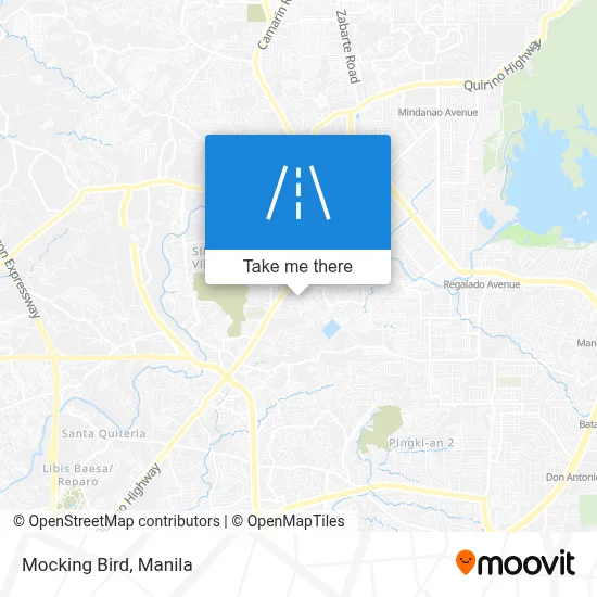 Mocking Bird map