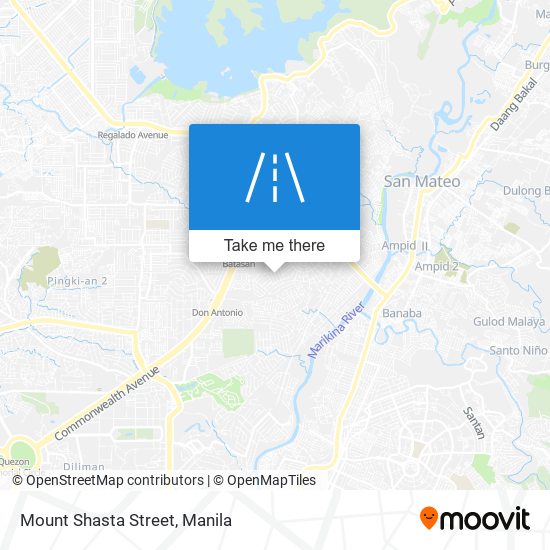 Mount Shasta Street map