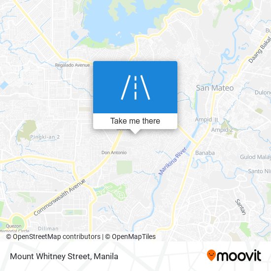 Mount Whitney Street map