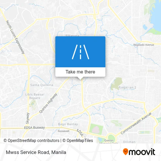 Mwss Service Road map