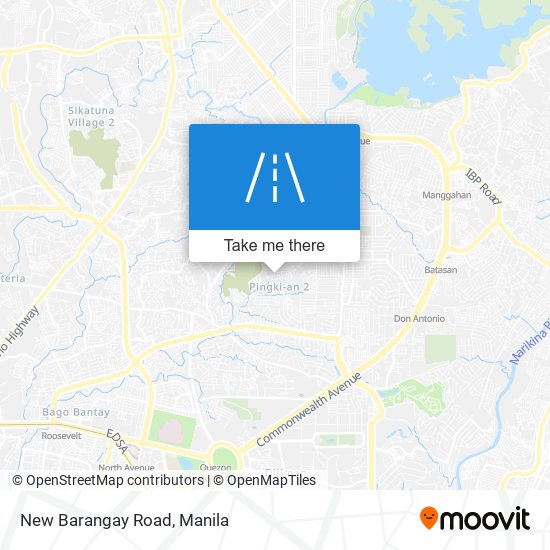 New Barangay Road map