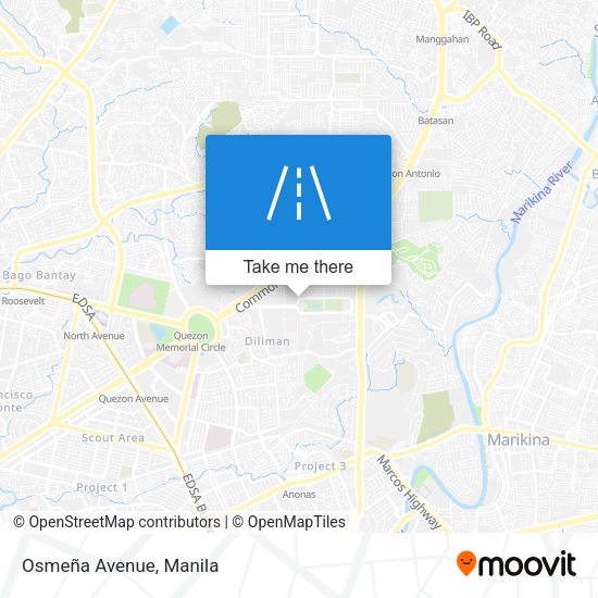 Osmeña Avenue map