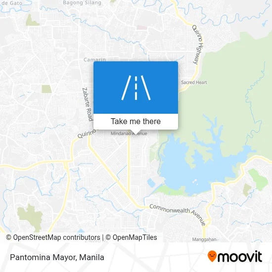 Pantomina Mayor map