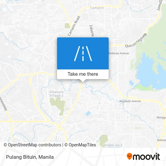 Pulang Bituin map