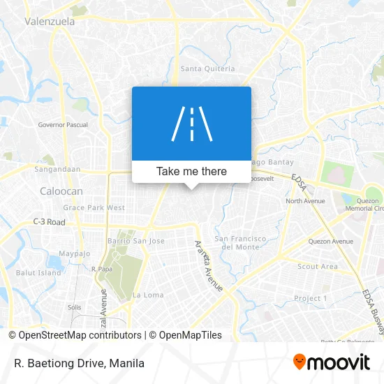 R. Baetiong Drive map