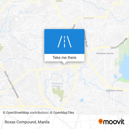 Roxas Compound map