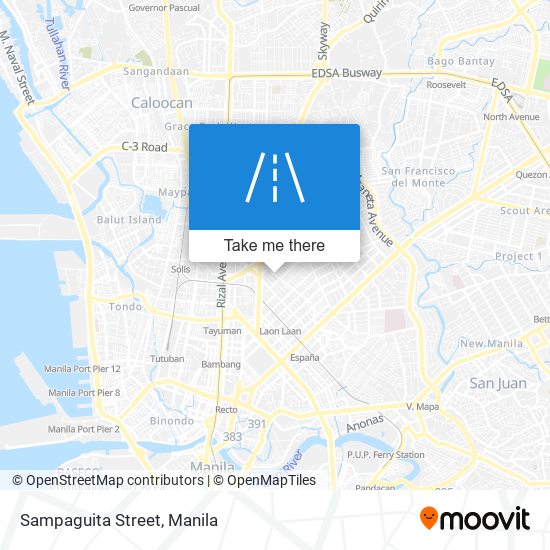 Sampaguita Street map