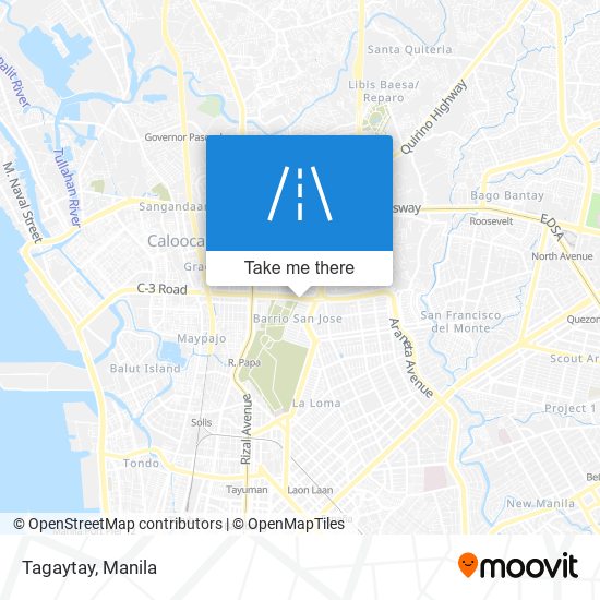 Tagaytay map