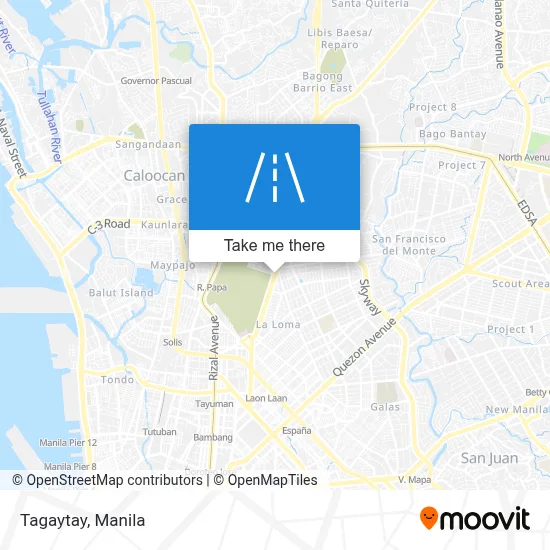 Tagaytay map