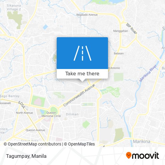 Tagumpay map