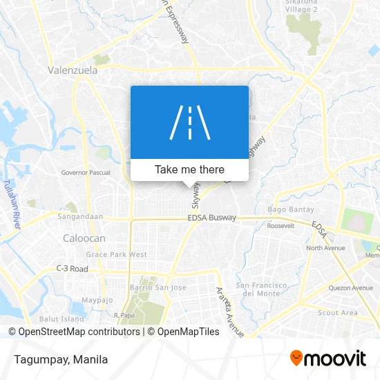 Tagumpay map