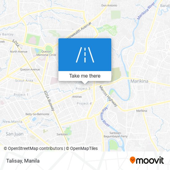 Talisay map