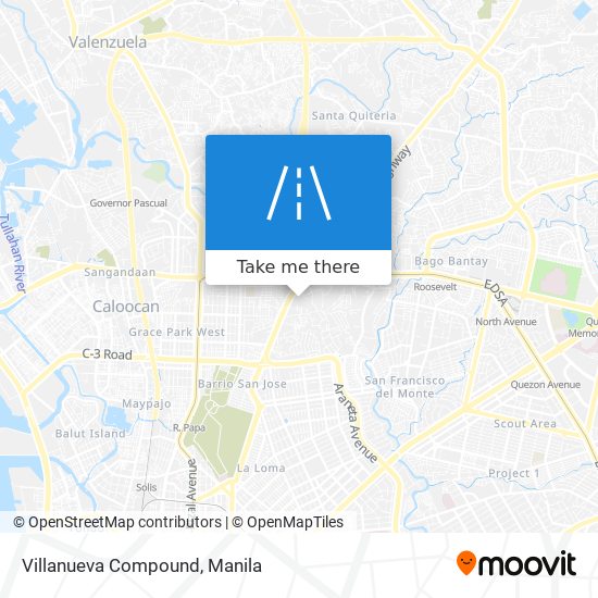 Villanueva Compound map