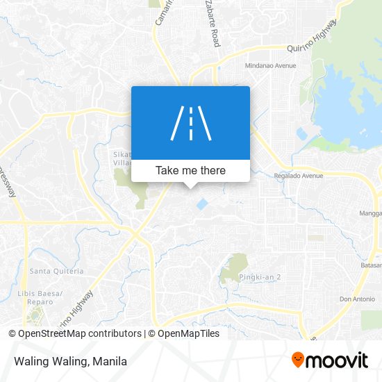 Waling Waling map