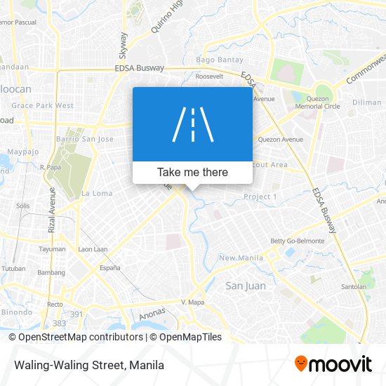 Waling-Waling Street map