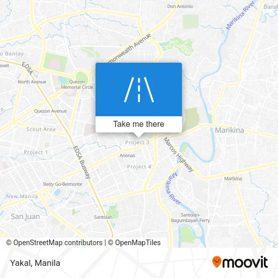 Yakal map