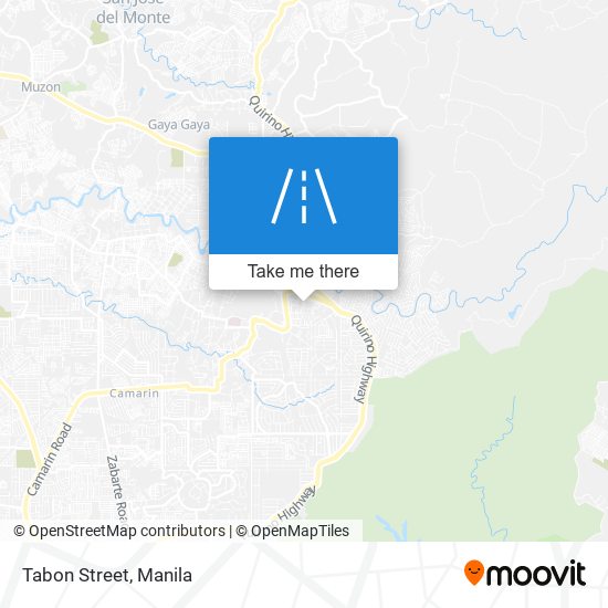 Tabon Street map