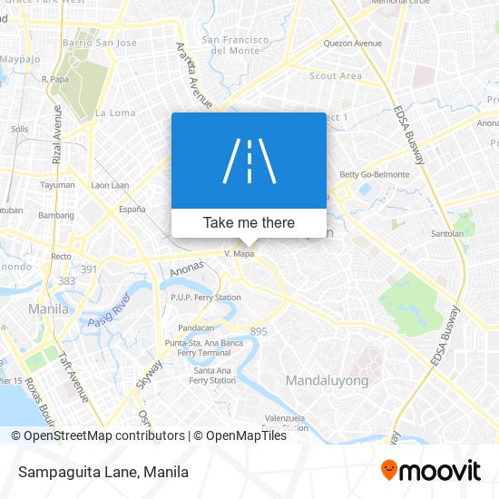 Sampaguita Lane map