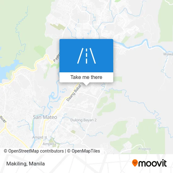 Makiling map