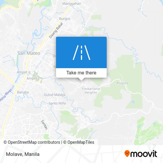 Molave map