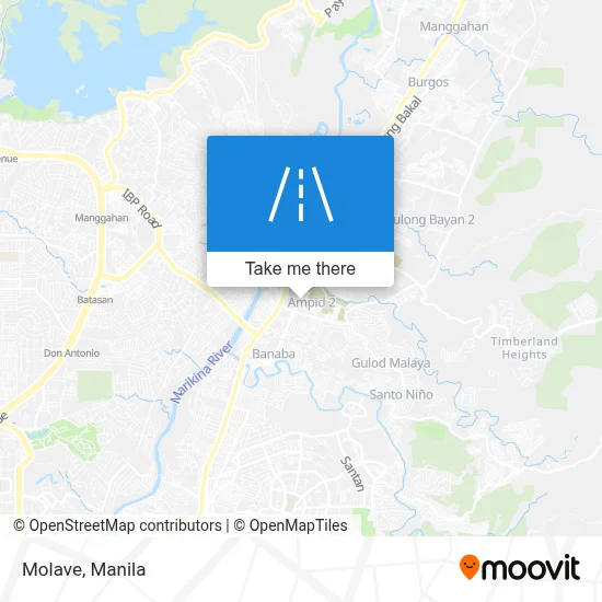 Molave map