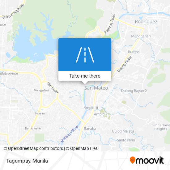 Tagumpay map