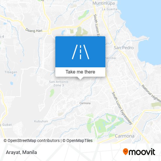 Arayat map