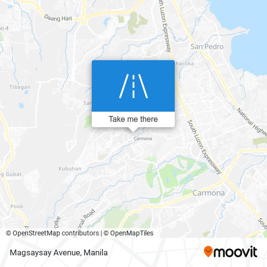 Magsaysay Avenue map