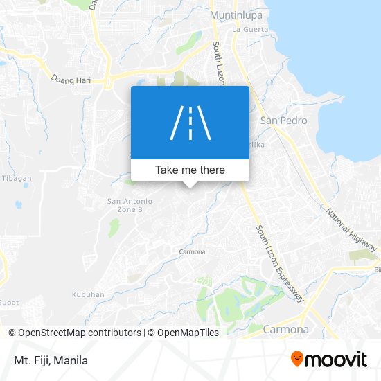 Mt. Fiji map