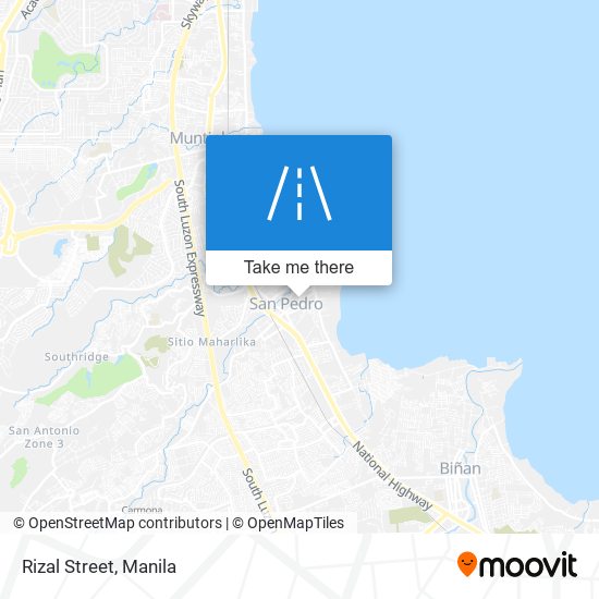 Rizal Street map