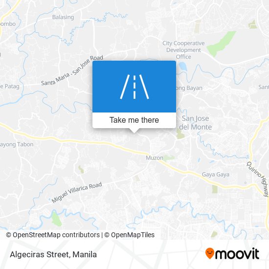 Algeciras Street map
