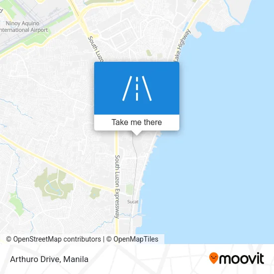Arthuro Drive map