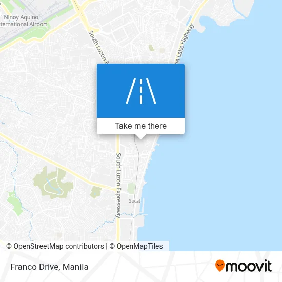 Franco Drive map