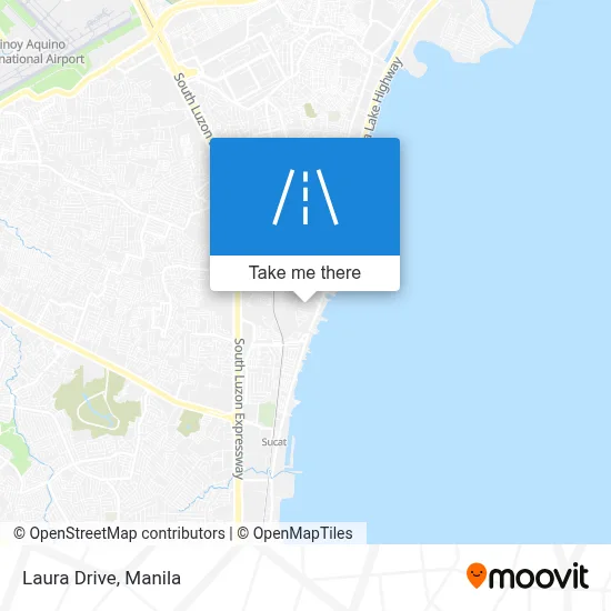 Laura Drive map