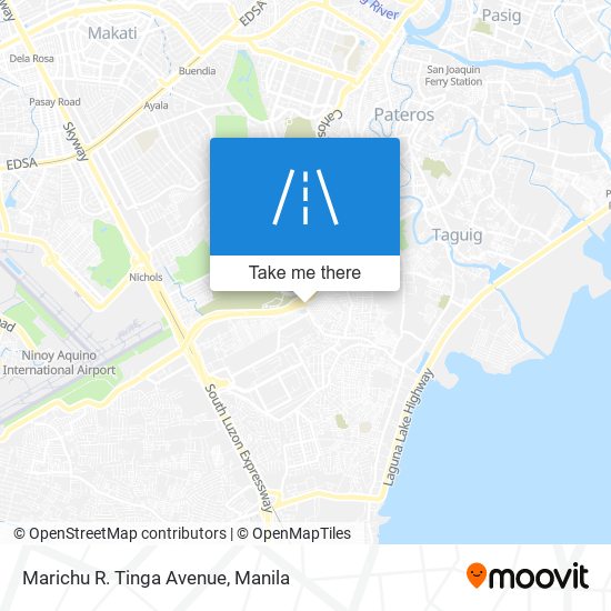 Marichu R. Tinga Avenue map