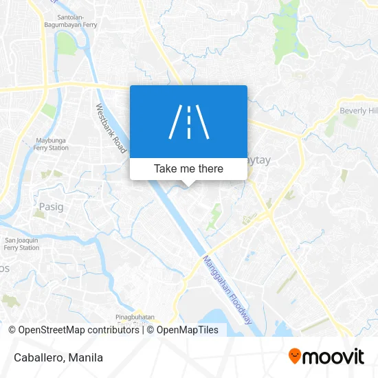 Caballero map