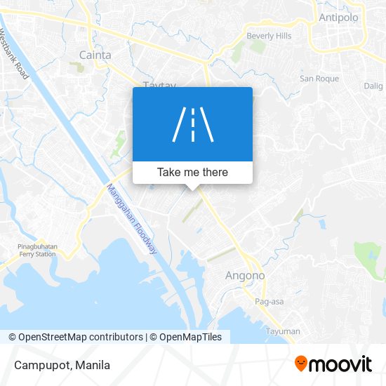 Campupot map