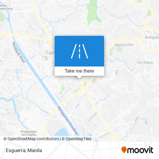 Esguerra map