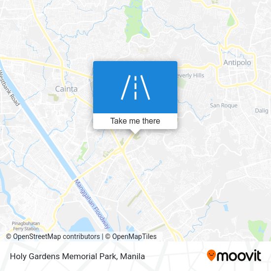 Holy Gardens Memorial Park map
