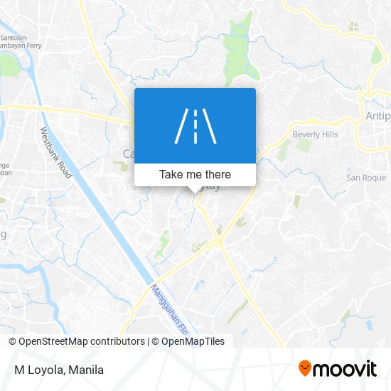 M Loyola map