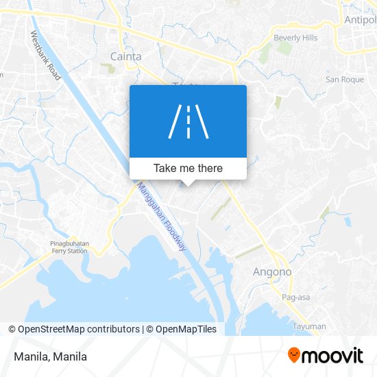 Manila map