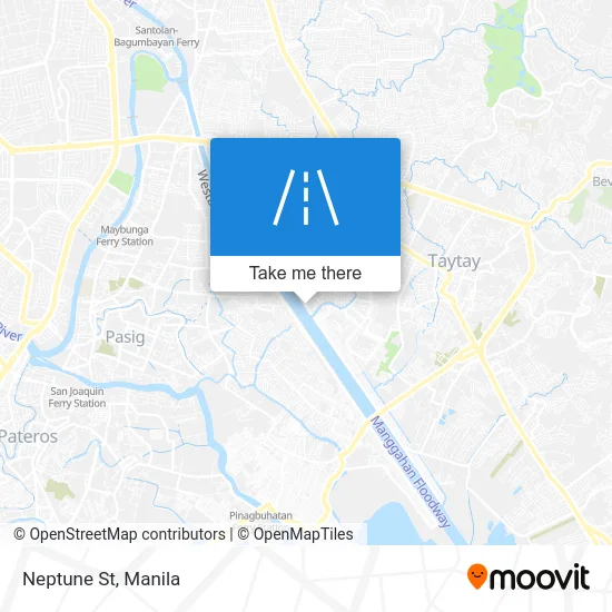 Neptune St map