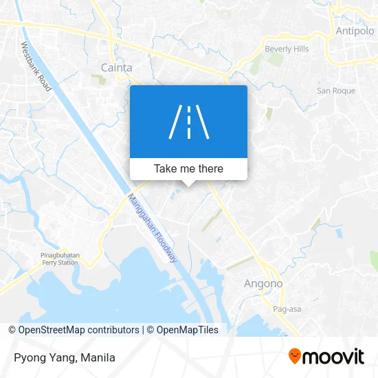 Pyong Yang map