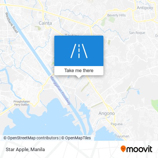 Star Apple map